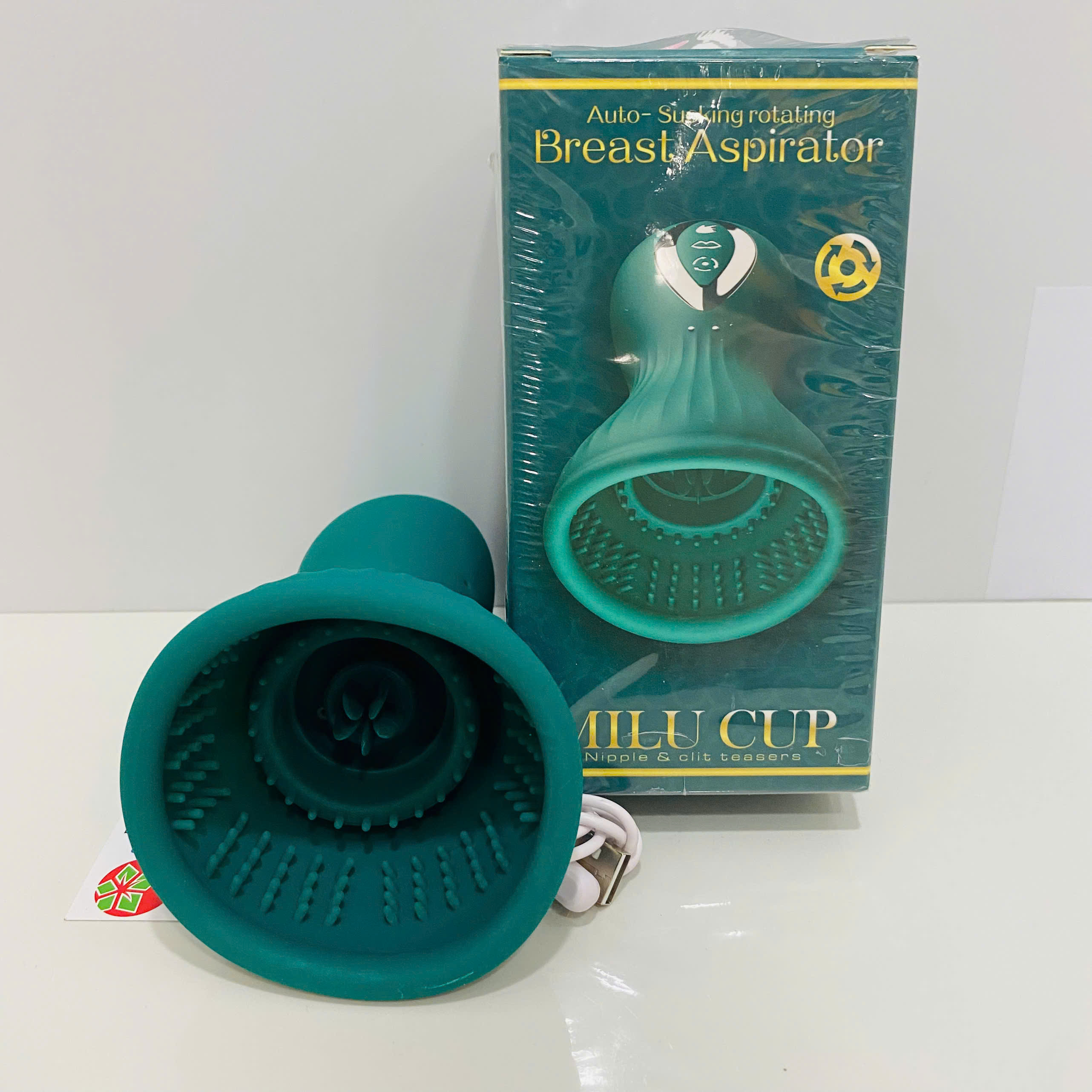 Máy mát xa ngực Milu Cup lưỡi liếm xoay hút co bóp 7 chế độ Máy mát xa ngực Milu Cup lưỡi liếm xoay hút co bóp 7 chế độ