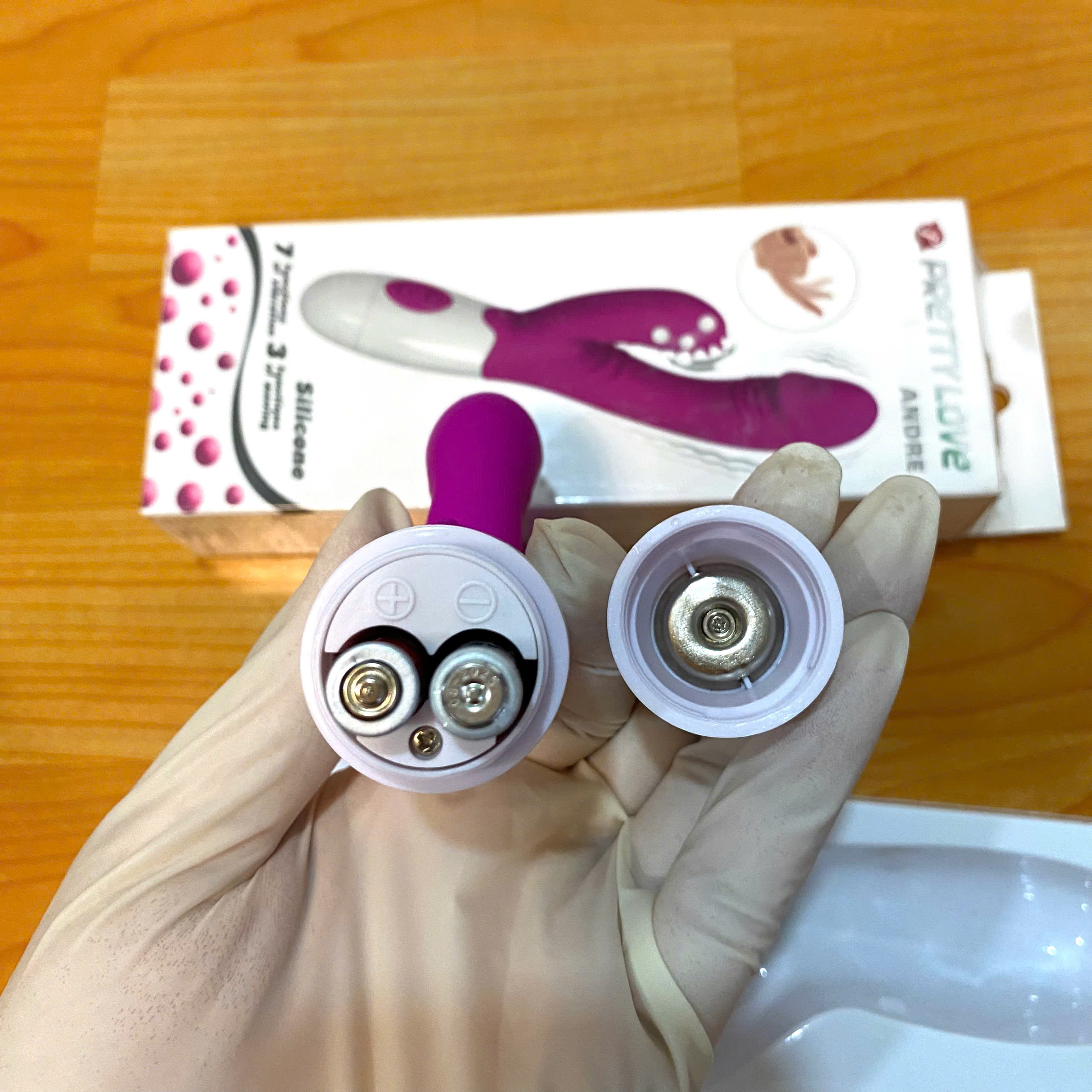 Máy Rung Dương Vật Giả Pretty Love 7 Chế Độ Rung Kích Thích Điểm G