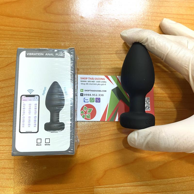 Trứng Rung Hậu Môn Bluetooth Điều Khiển Từ Xa 10 Chế Độ