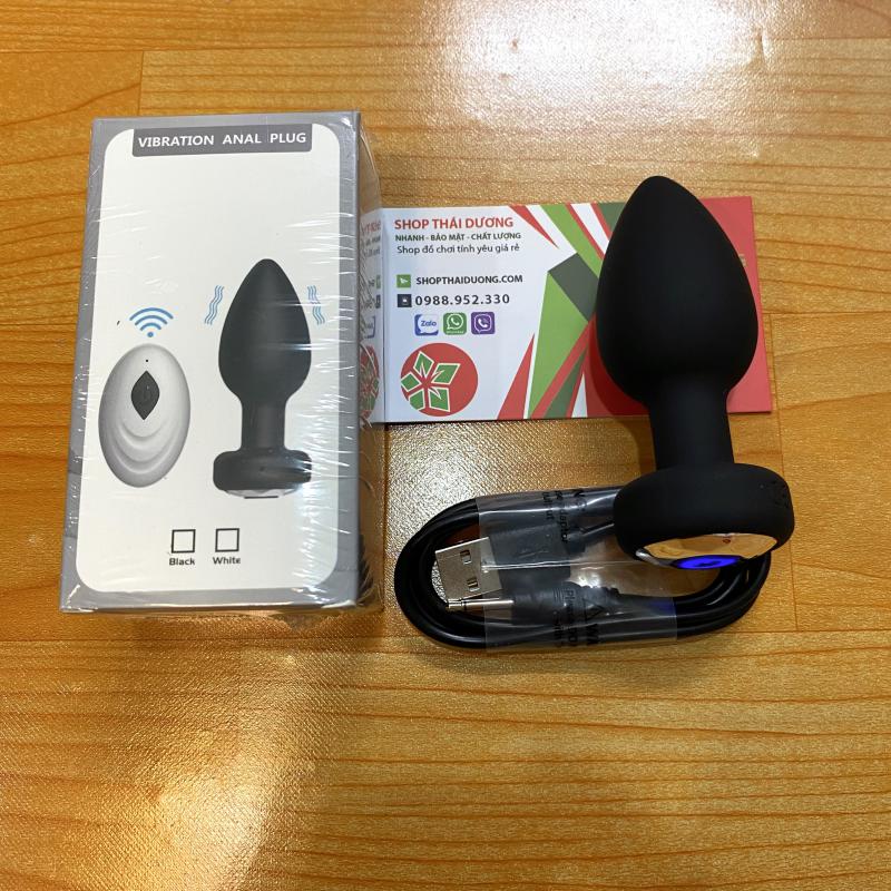 Trứng Rung Hậu Môn Bluetooth Điều Khiển Từ Xa 10 Chế Độ