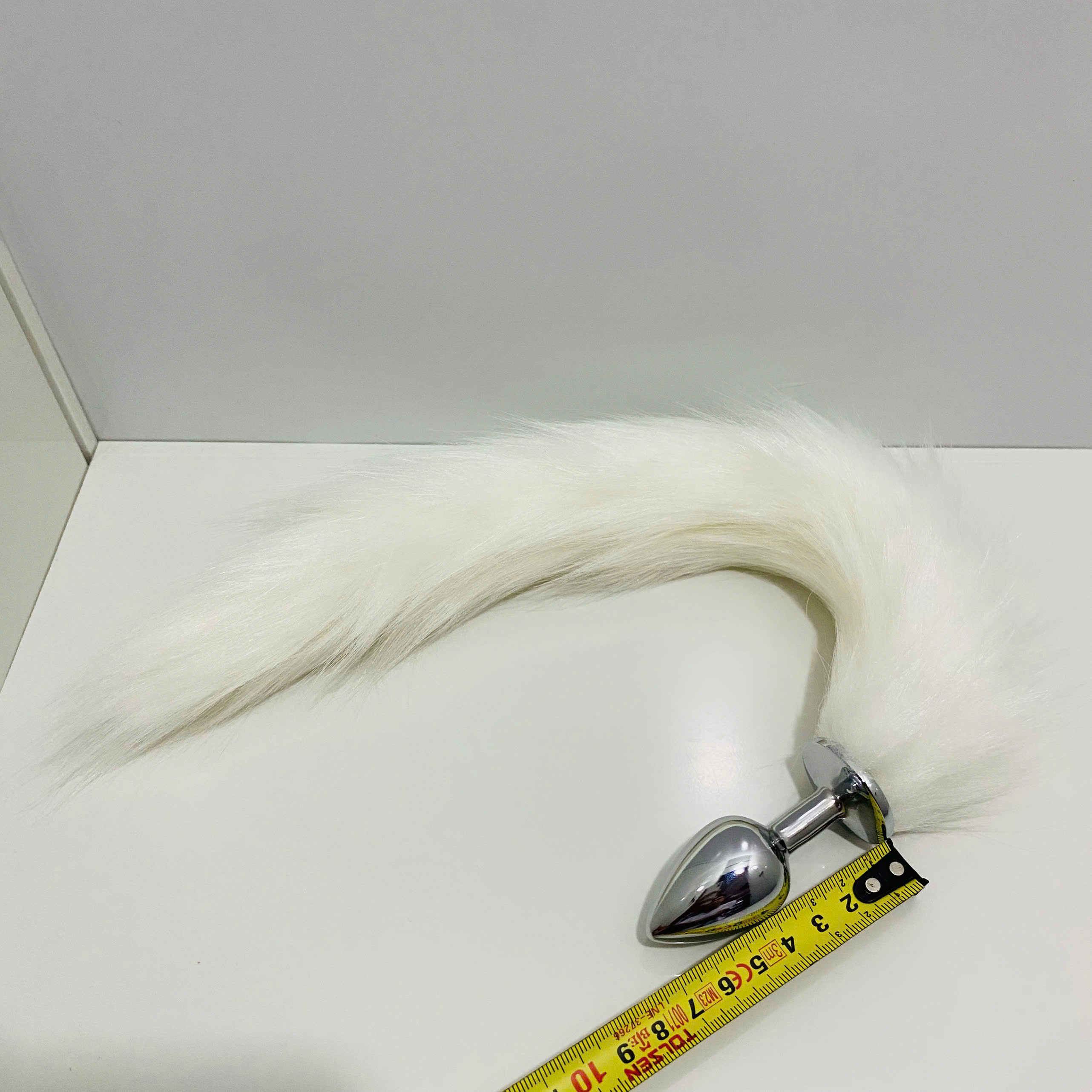 Sextoy cosplay đuôi cáo hợp kim, phích cắm hậu môn lông mềm mùa trắng Sextoy cosplay đuôi cáo hợp kim, phích cắm hậu môn lông mềm mùa trắng