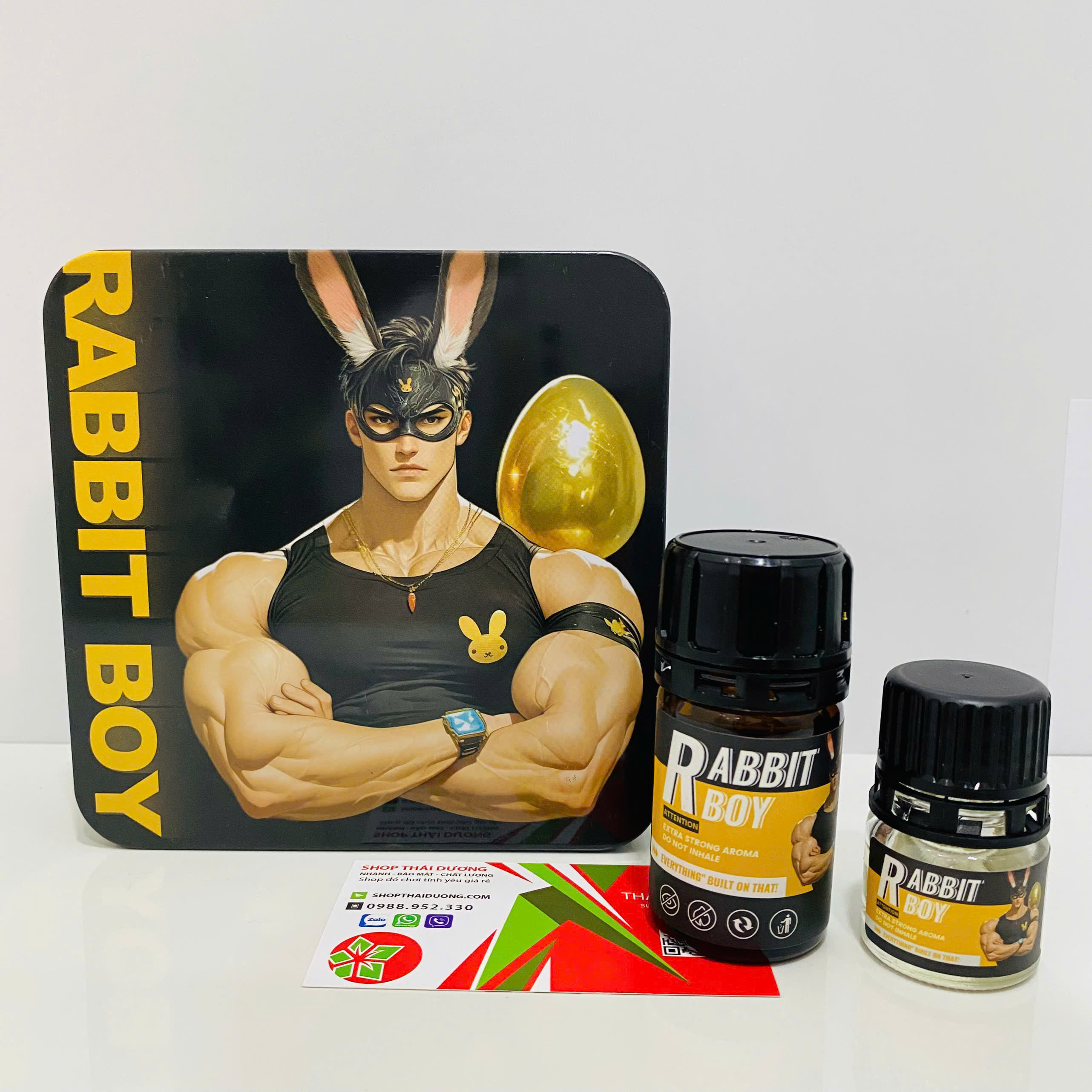 Combo popper Rabbit Boy 60ml chính hãng PWD siêu mạnh cho Top