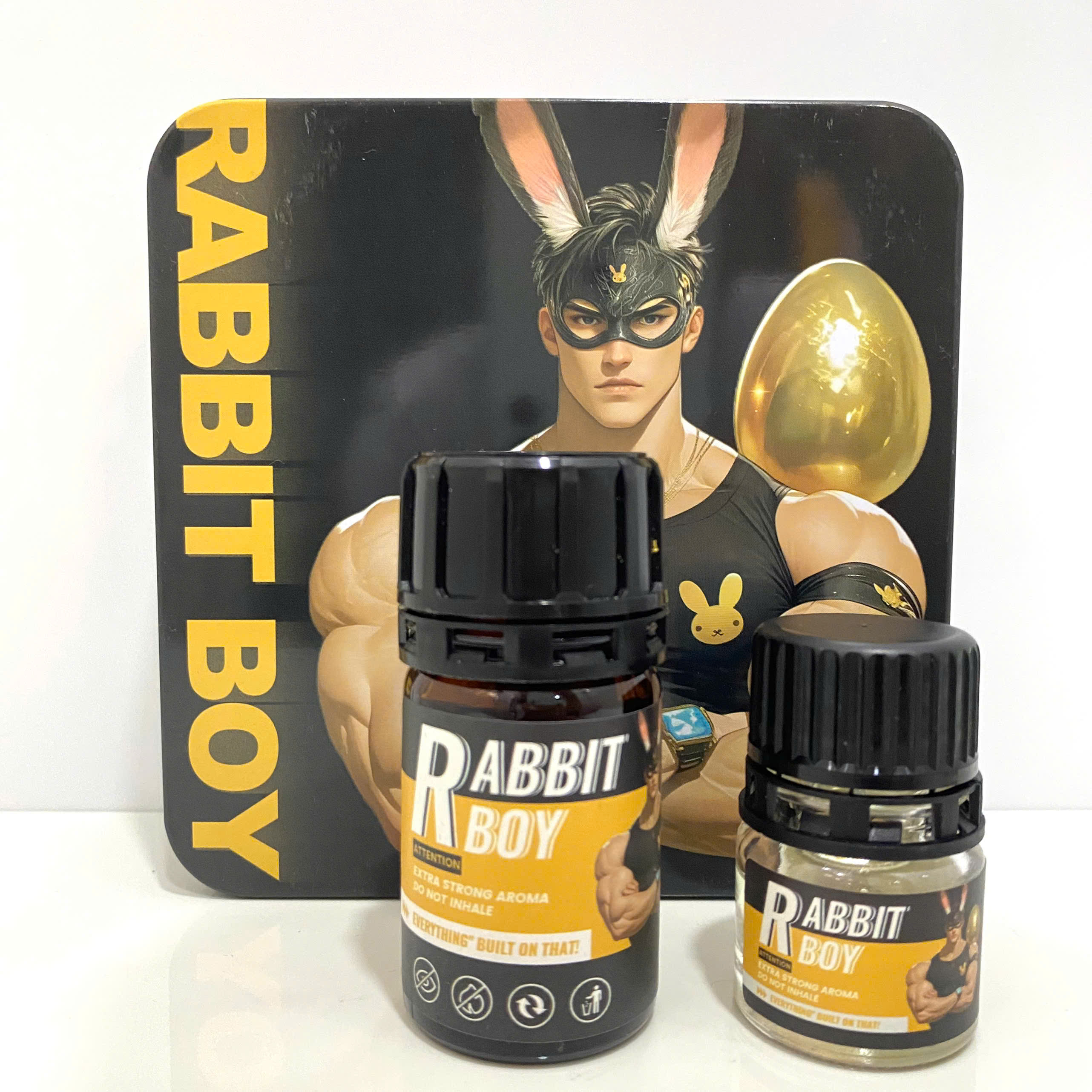 Combo popper Rabbit Boy 60ml chính hãng PWD siêu mạnh cho Top
