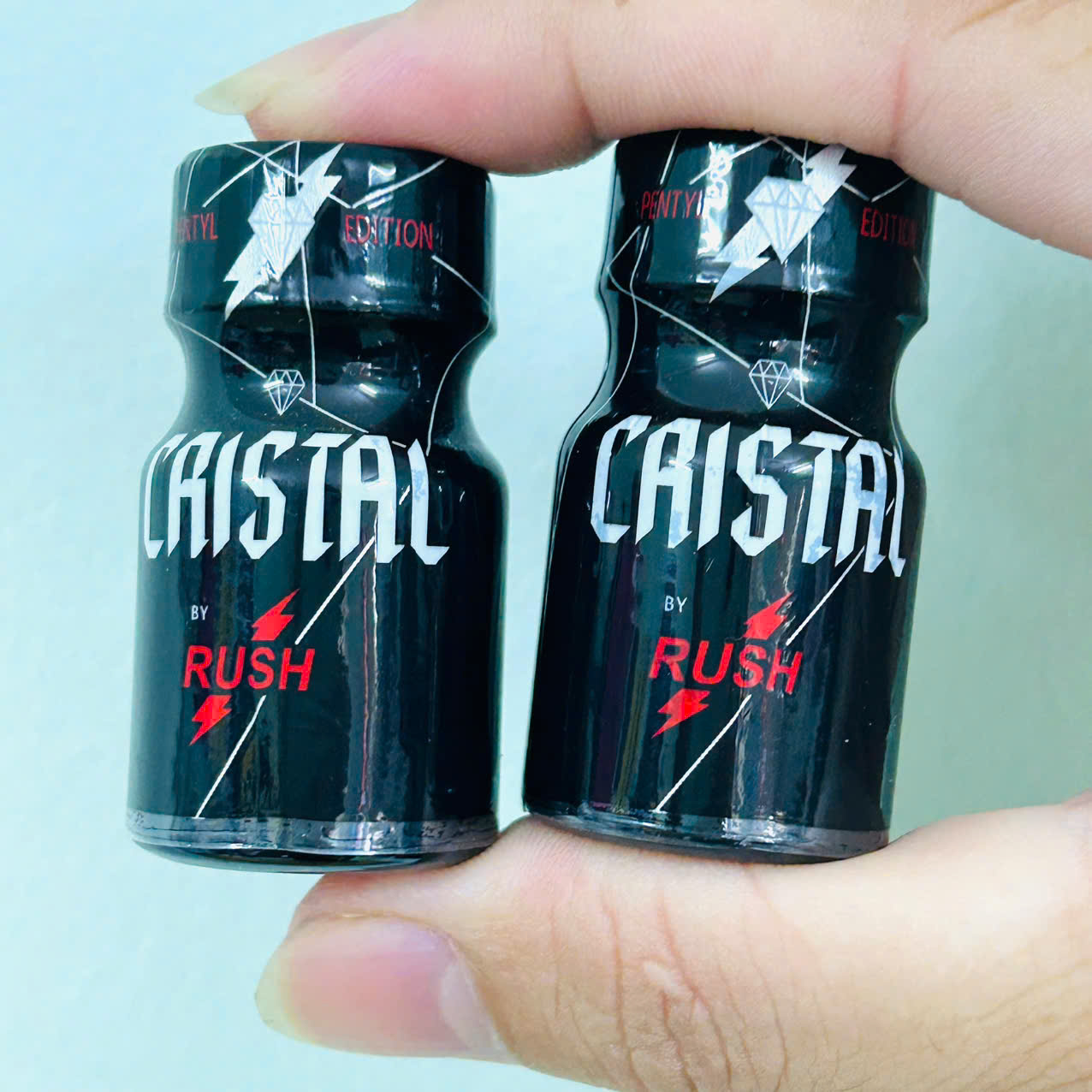Tinh dầu popper Cristal by Rush 10ml PWD chính hãng, tăng hưng phấn